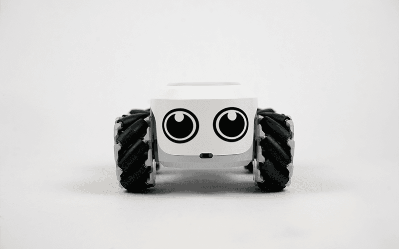 Robot ilo — détail roues Mecanum